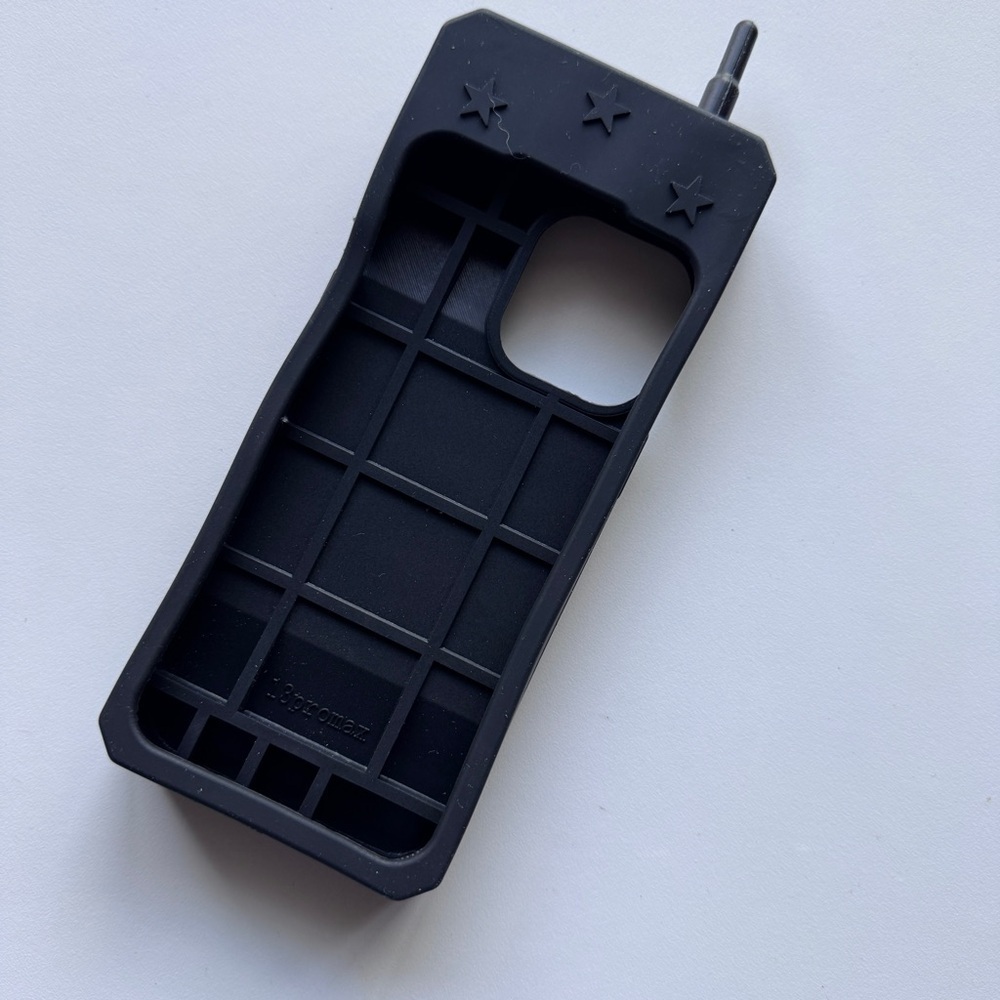 Silicone Case Compatible with iPhone 13 Pro Max, Retro Bumper Cover - Picture 4 of 4